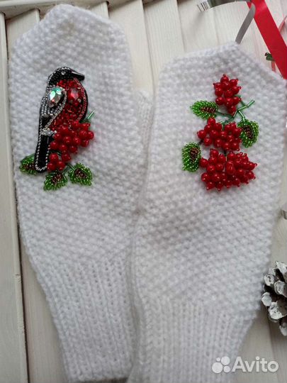 Варежки женские новые