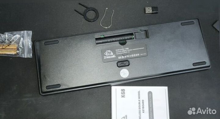 Беспроводная клавиатура Ziyoulang k68