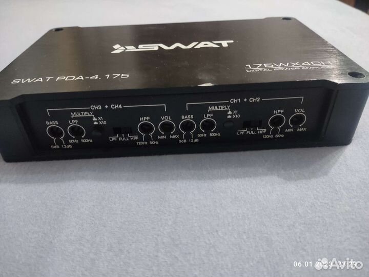 Усилитель Swat 4 канальный