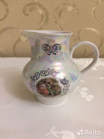 Молочник сливочник сервиза Мадонна гдр