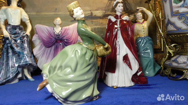 Грейс.Фигуристка.Royal Doulton.Фарфор