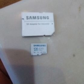 Карта памяти micro sd 128 samsung