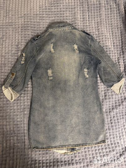 Джинсовая рубашка. Джинсовка