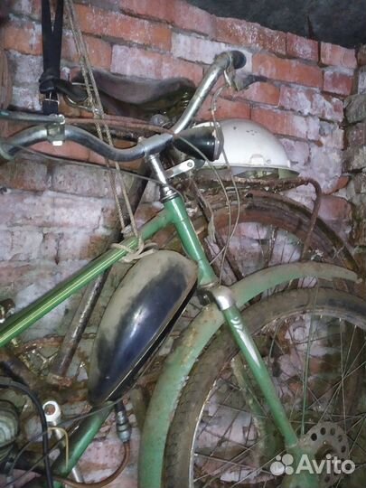 Пвз 16 вм мoтoвeлocипед СССР 1963