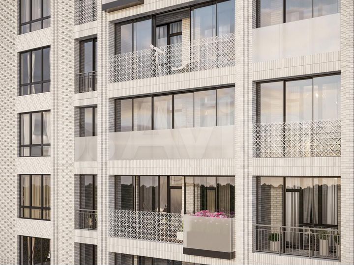 2-к. квартира, 53,6 м², 26/29 эт.