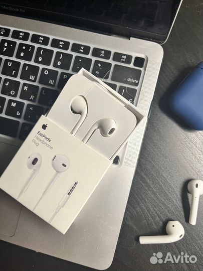 Наушники EarPods 3.5 мм оригинальные