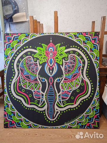 Картины светящиеся, рамки