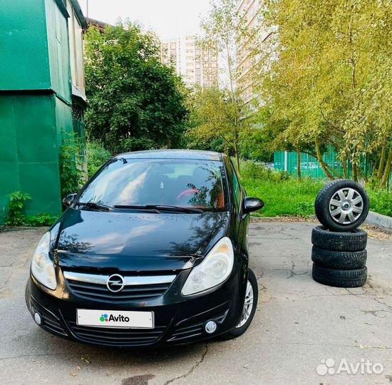 Opel Corsa 1.4 AT, 2007, 136 000 км