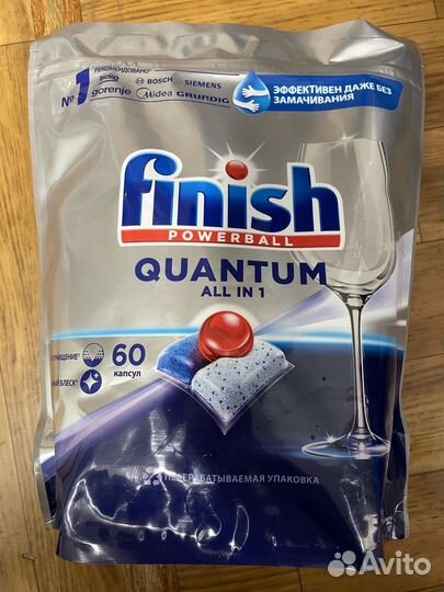 Таблетки Капсулы Finish разные для пмм