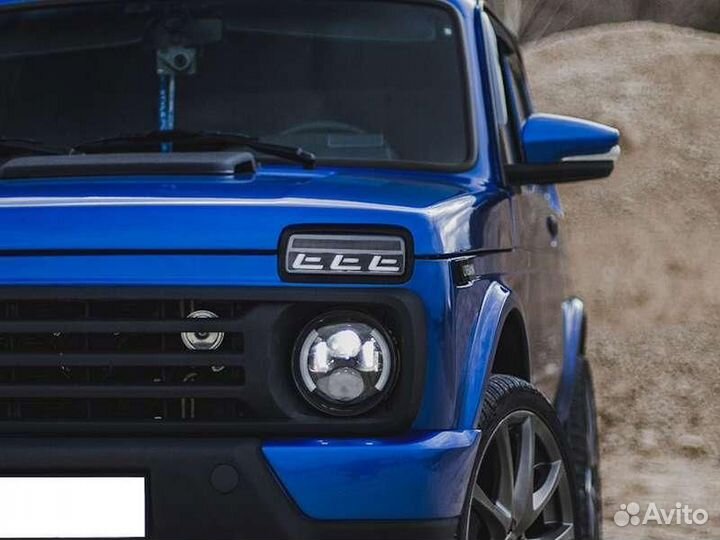 Надфарники Нива новые подфарники