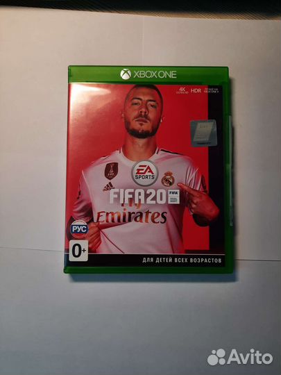Диск Fifa 2020 xbox one
