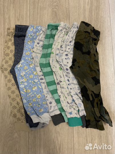 Большой пакет детских вещей на мальчика 74-92