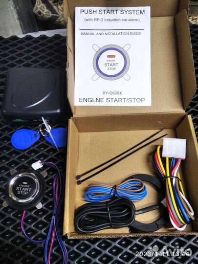 Кнопка Старт - Стоп для всех автомобилей 12 вольт