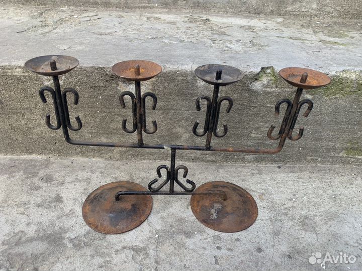 Подсвечник СССР металлический