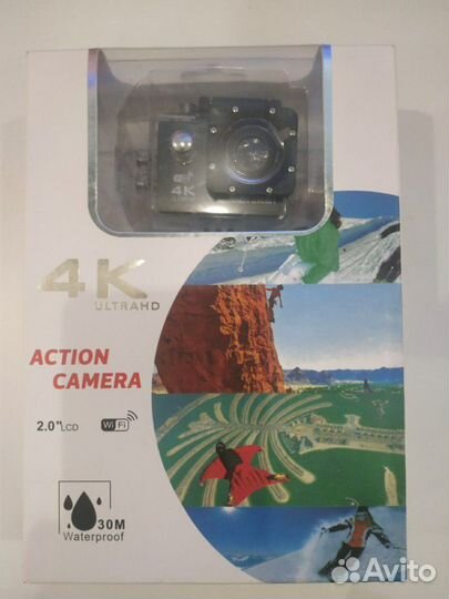 Экшн камера 4к новая