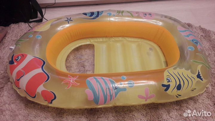 Надувная лодка детская 95х55см