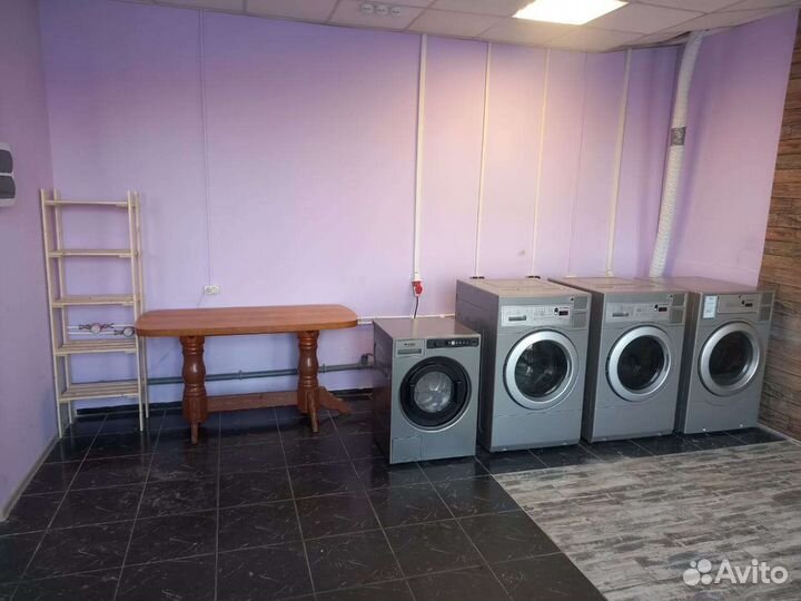 Прачечная самообслуживания, стирка и сушка