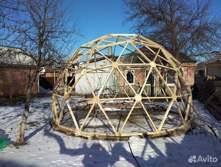 Купольный сферический шатер