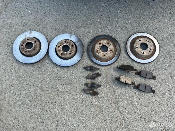 Тормозные диски на honda civic 2012 года