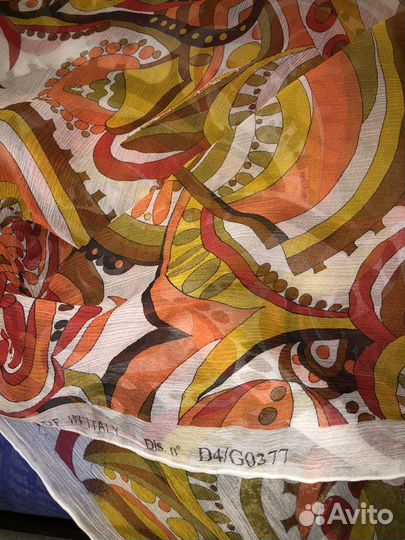 Шелковая ткань-шифон Dolce Gabbana