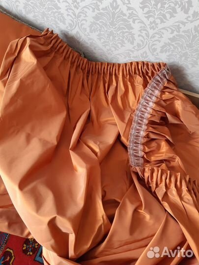 Длинные портьеры 300*292см две штуки