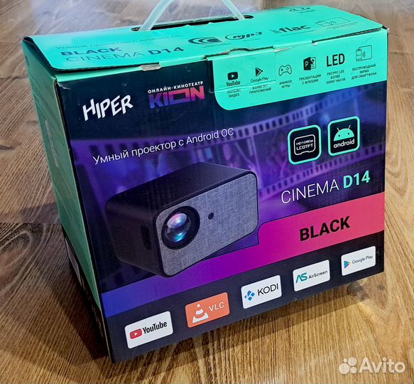 Проектор Hiper Cinema D14 черный