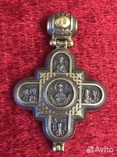 Серебряный крест 925 пр