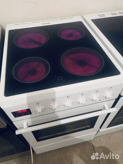 Плита электрическая haier белая