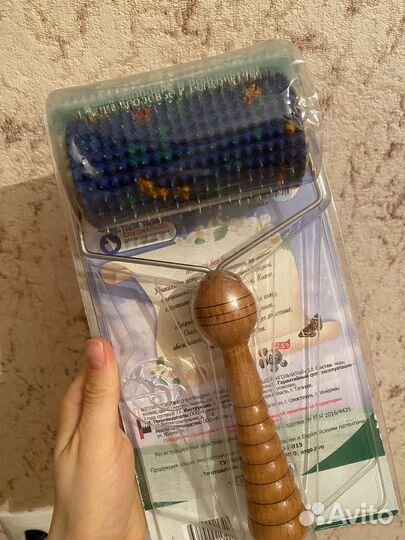 Валик игольчатый для массажа