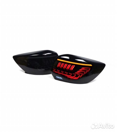 Тюнинг Фонари Гранта Лифтбек в стиле Ауди-черные