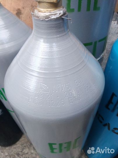 Баллон аргоновый 10л 15л 20л 40л