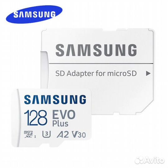 Samsung Evo Plus Micro SD карта памяти 64 / 128 Gb