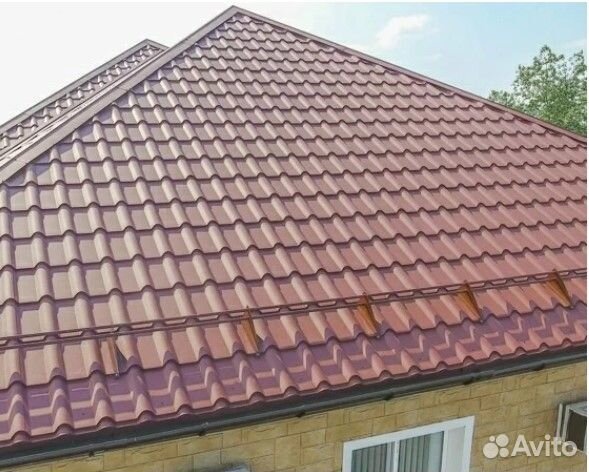 Металлочерепица Grand Line Kamea, 0,45 Drap Zn 140