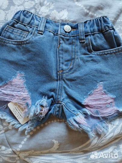 Шорты для девочек 4/5 лет