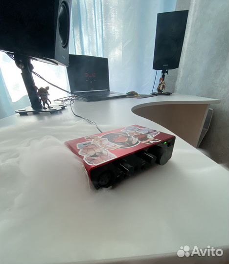 Внешняя звуковая карта focusrite