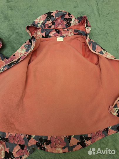 Ветровки на флисе для двойни 104