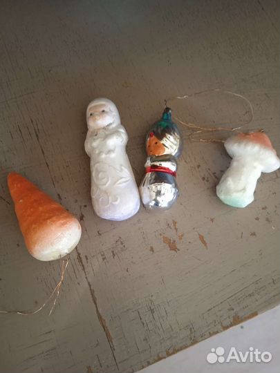 Елочные игрушки СССР