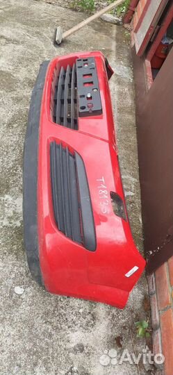 Бампер передний на opel astra h