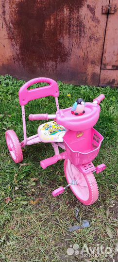 Детский трехколесный велосипед