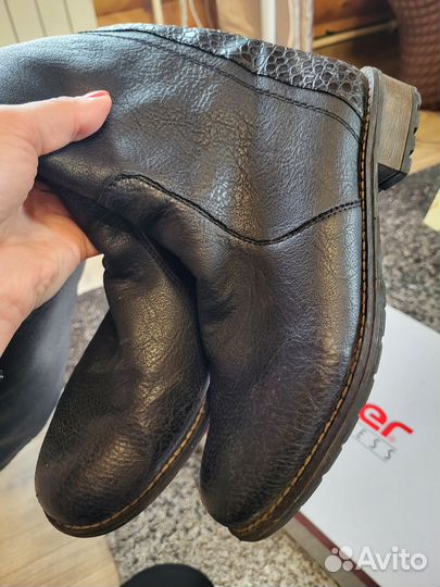 Сапоги женские rieker зима 37 размер