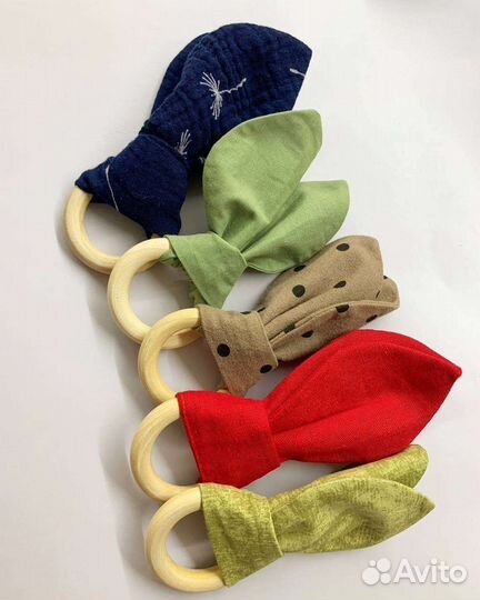 Силиконовые грызунки, прорезыватели на заказ