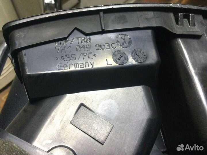 Дефлектор в торпеду VW T5 Каравелла Транспортер