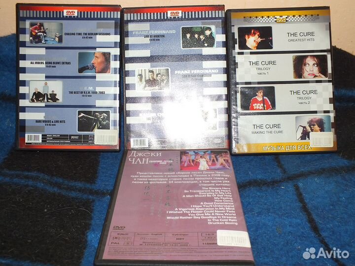 Концерты и клипы на dvd обновлено