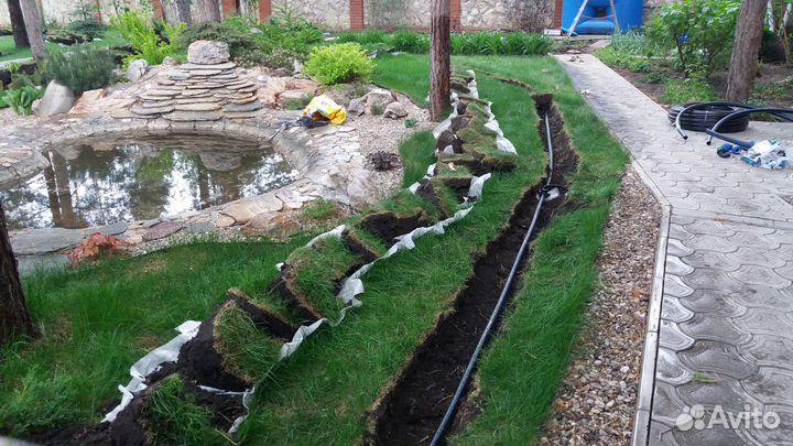 Автополив консервация на зиму /монтаж