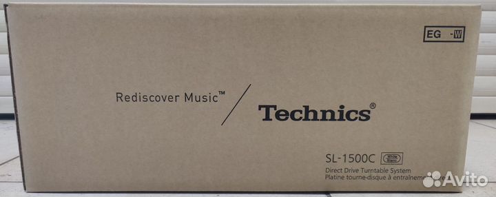 Проигрыватель винила Technics SL-1500C White