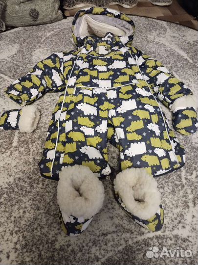 Продам зимний костюм на мальчика