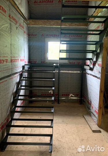 Забежная лестница с установкой