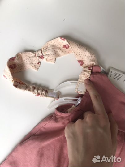 Новый летний комплект на девочку C&A 68