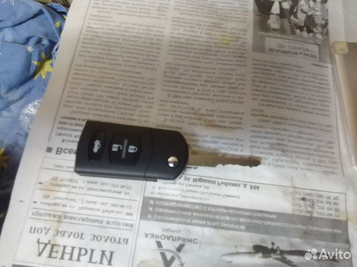 Ключ сигнализации мазда 3