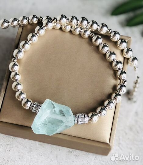 Чокер из гематита